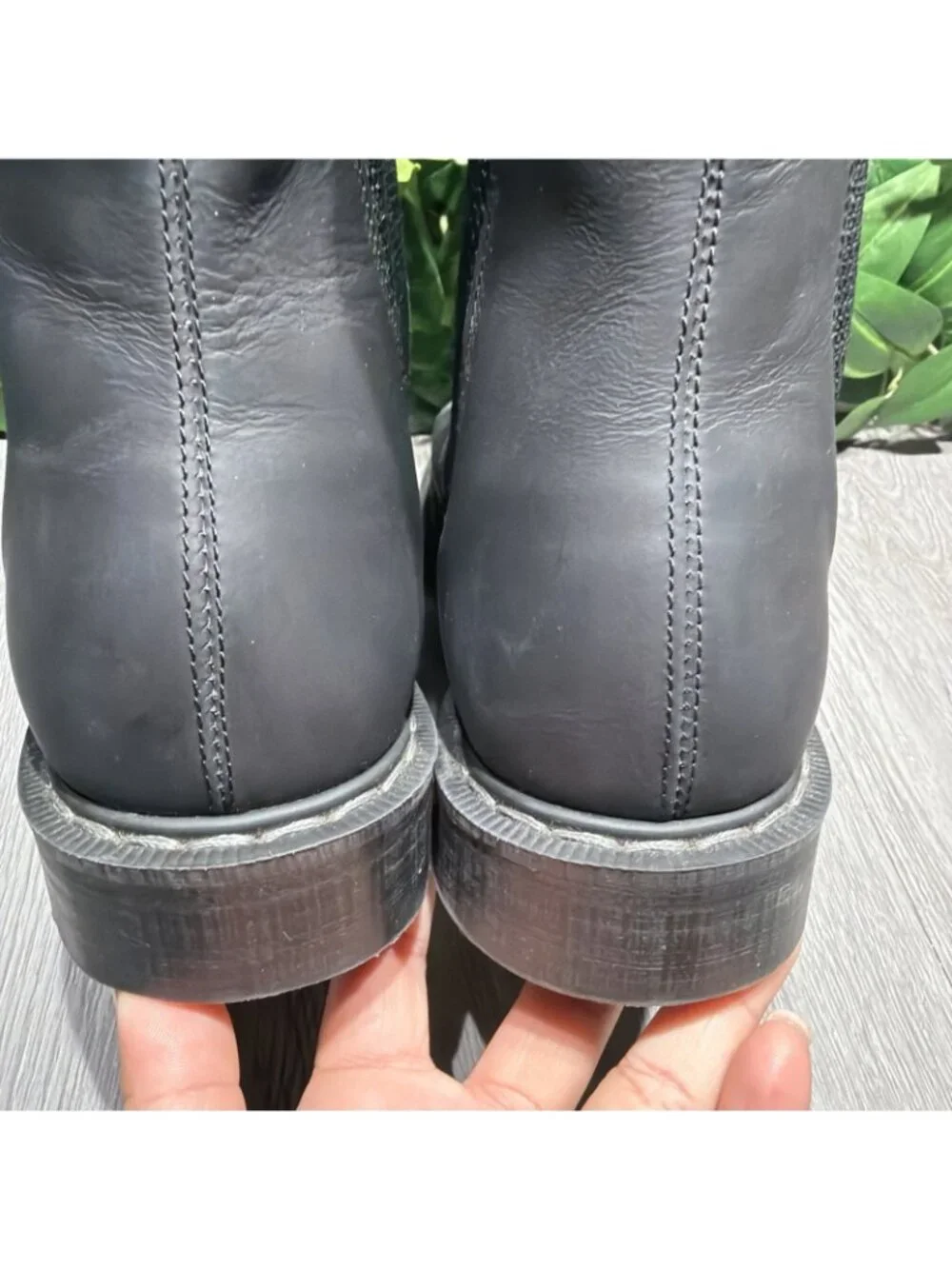 Solovair Dealer Chelsea Boots Mens Sz 8 Black Leather Made in England